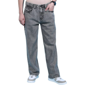 Men's Straight Fit Mid-Rise Clean Look Jeans