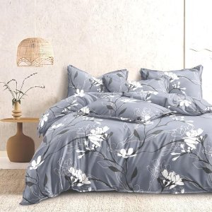 Double Bedsheet with Two Pillow Covers