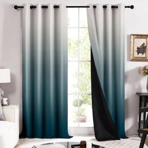 Ombre Curtain for Living Room