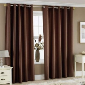 Silky Grommet Door Curtain